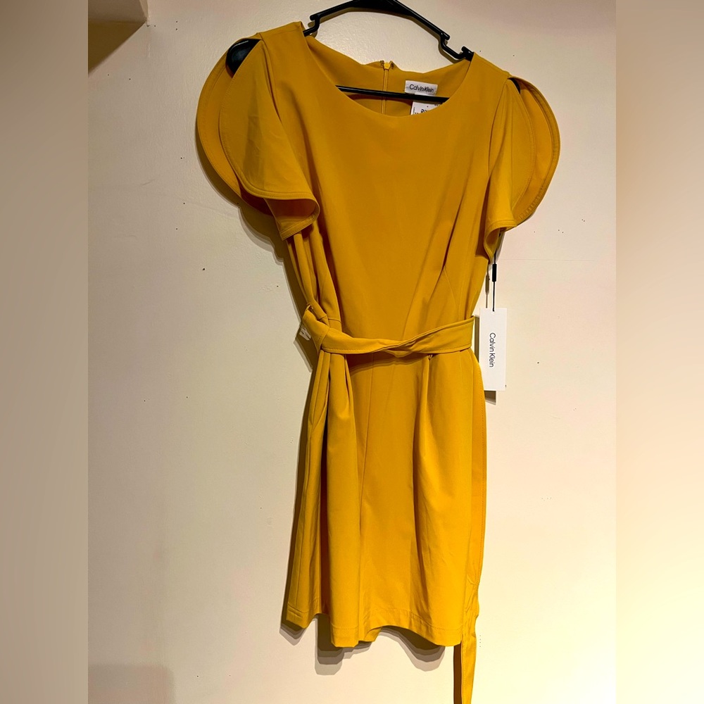 Calvin Klein Mustard Yellow Romper